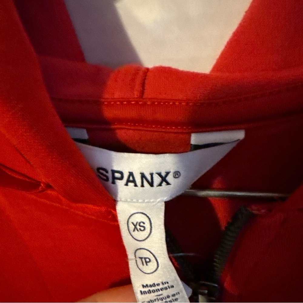 Spanx Air Essentials Brushed full zip hoodie Span… - image 3